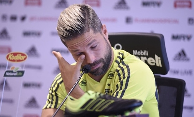 Diego se emociona ao lembrar de sobrinho do sub-14 do Flamengo: "Podia estar ali também"
