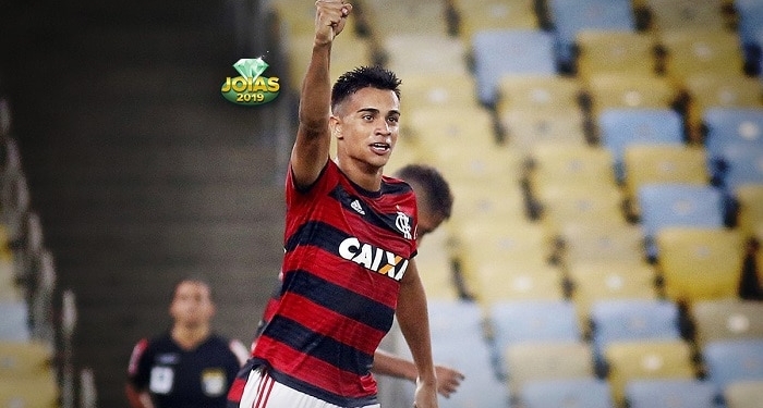 Flamengo divulga lista da Libertadores 2019 com Reinier, de apenas 17 anos