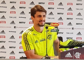 Rodrigo Caio cita crescimento do Flamengo e expectativa para a Libertadores