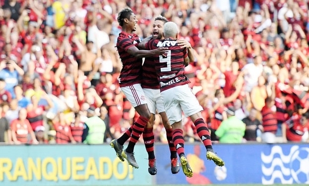 Atuações: Bruno Henrique participa dos três gols e é o nome do Flamengo
