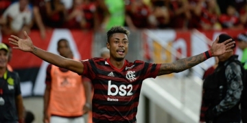 Bruno Henrique comemora sequencia e gols como centroavante” Está dando certo”