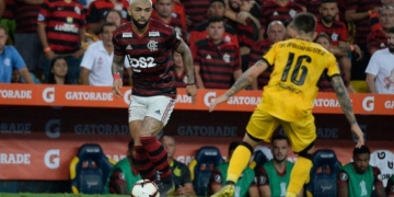 Gabigol critica árbitro em sua expulsão contra o Peñarol: ‘rígido demais’