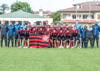 Flamengo derrota Fiorentina e Napoli e está na final do Abano Football Trophy sub14
