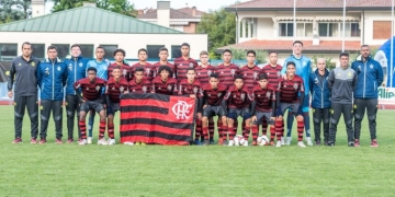 Flamengo derrota Fiorentina e Napoli e está na final do Abano Football Trophy sub14