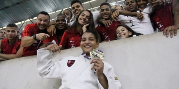 Com ouro de Sarah Menezes, Flamengo conquista 21 medalhas no Estadual de Judô