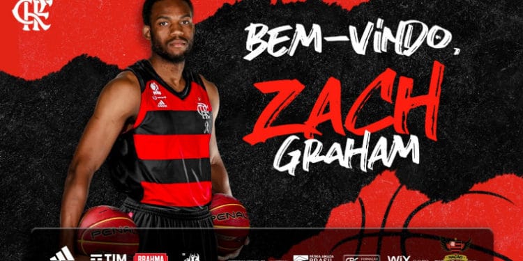 Zach Graham é o novo reforço do basquete do Flamengo