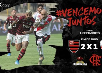 Flamengo ganha mais 17 mil seguidores após reprise da final da Libertadores