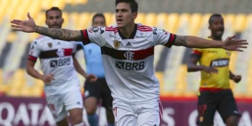 Assista aos melhores momentos da vitória do Flamengo por 2 a 1 contra o Barcelona-EQU
