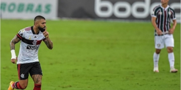 Nas redes sociais, Gabigol provoca o Fluminense após Flamengo vencer o tricolor por 2 a 1