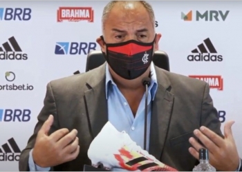 Marcos Braz testa negativo para o coronavírus e situação no Flamengo começa a normalizar
