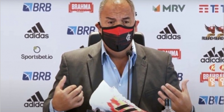 Marcos Braz testa negativo para o coronavírus e situação no Flamengo começa a normalizar