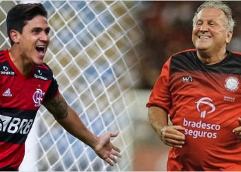Zico se rende ao talento de Pedro e elogia o atacante do Flamengo que se tornou o terror dos adversários