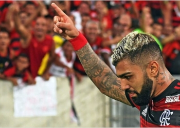 Gabigol se declara para a torcida do Flamengo: ‘Maior aglomeração do mundo’