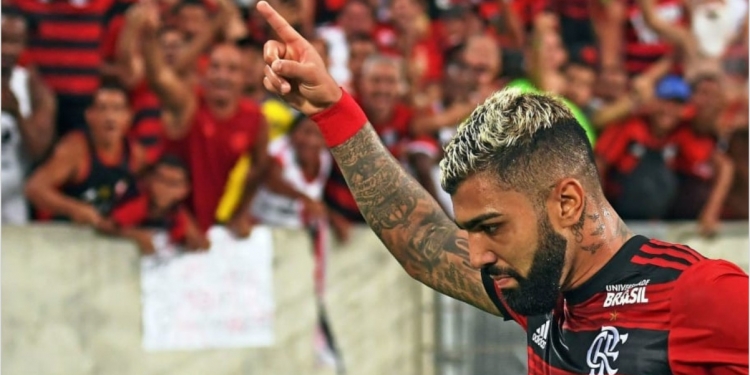 Gabigol se declara para a torcida do Flamengo: ‘Maior aglomeração do mundo’