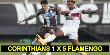 Vídeo dos melhores momentos Corinthians 1 x 5 Flamengo: o Rubro-Negro é o novo líder do Brasileirão