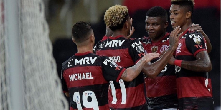 Vídeo dos melhores momentos de Flamengo 3 x 1 Junior Barranquilla, pela Libertadores