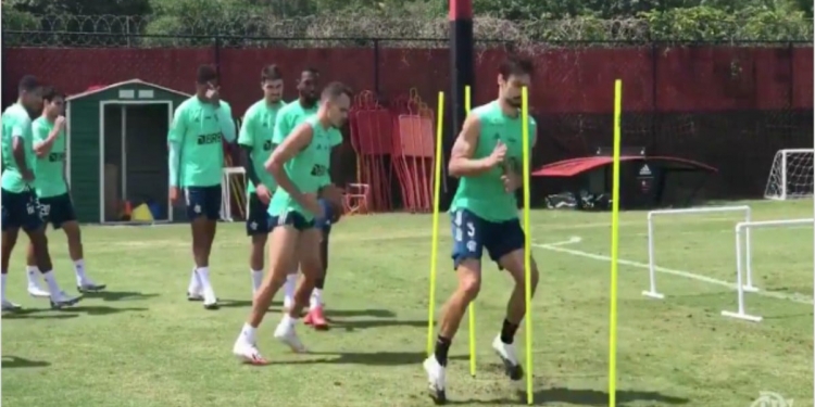 Flamengo pode ter importante reforço contra o São Paulo, Rodrigo Caio já treina com o elenco