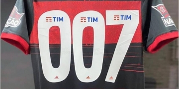 Em homenagem a Sean Connery, Éverton Ribeiro usará camisa 007 no jogo do Flamengo e São Paulo