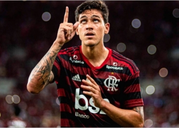 Pedro, jogador do Flamengo, é eleito o melhor centroavante das oitavas na Copa do Brasil