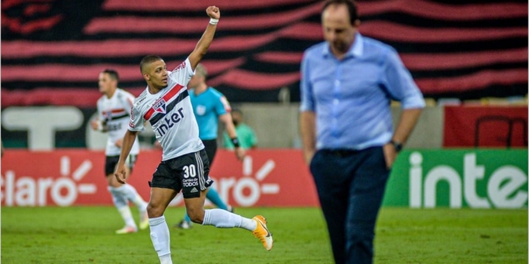 São Paulo quer entrar em campo com força máxima para atropelar o Flamengo nesta quarta-feira