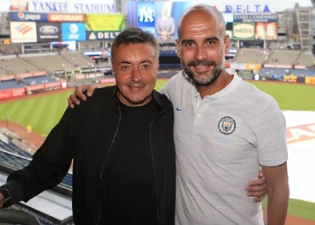 Guardiola aporrinha torcida do Flamengo e enche Domènec Torrent de elogios