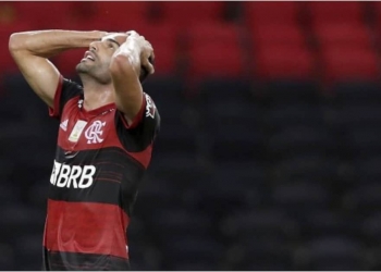 Triste notícia para o Flamengo: Thiago Maia passará por cirurgia no joelho e não joga mais este ano