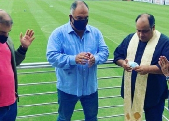 Padre tricolor vira herói após ‘reza’ para o Flamengo dar certo e render vitória