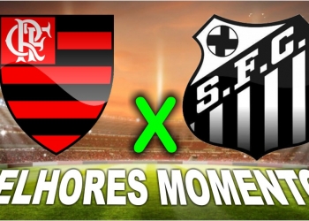 Vídeo dos melhores momentos de Flamengo x Santos: Rubro-Negro atropela o Peixe no Maracanã