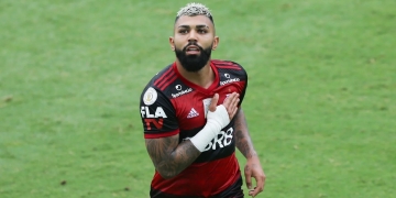 Gabigol é eleito o melhor da rodada pela CBF; lista conta com outros craques do Flamengo