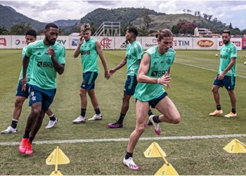 Flamengo precisa vencer o Bahia, mas tem 5 jogadores pendurados para jogo de hoje no Maracanã
