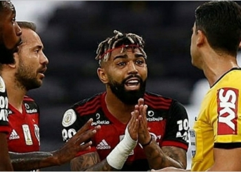 ‘Intimidação’: Bruno Henrique afirma que juiz ‘entrou falando’ já no começo do jogo
