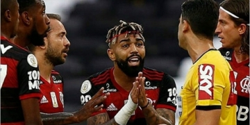 ‘Intimidação’: Bruno Henrique afirma que juiz ‘entrou falando’ já no começo do jogo