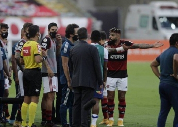 Por supostos xingamentos e expulsão, Gabigol pode pegar seis partidas de gancho e não joga mais em 2020