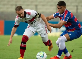 Flamengo amarga empate sem gols com o Fortaleza e perde a vice-liderança para o Atlético-MG