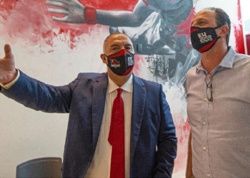 ‘Estou com Rogério até o fim’: Marcos Braz faz juras de amor a Ceni e indica permanência do treinador no Flamengo
