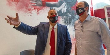 ‘Estou com Rogério até o fim’: Marcos Braz faz juras de amor a Ceni e indica permanência do treinador no Flamengo