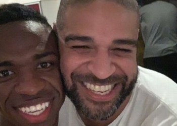 Vinícius Júnior relata problemas em sua carreira e destaca contribuição de Adriano Imperador: ‘Não gostava de ver futebol’