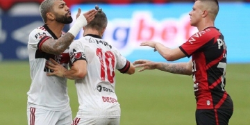 Rogério Ceni explica o porquê de não colocar Pedro e Gabigol juntos: ‘Quebram o galho’