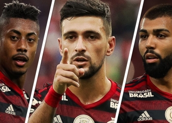 Flamengo abre o jogo e estabelece valores para negociar Arrascaeta, Bruno Henrique, Gabigol e Gerson