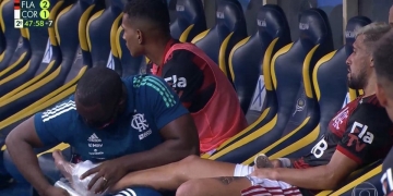 Gabigol, Arrascaeta, Gerson e Bruno Henrique deixam o campo sentindo dores e viram preocupação para ‘final’ contra o Inter