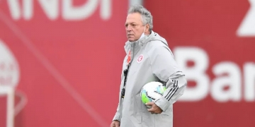 Inter perde um dos principais jogadores à véspera de decisão contra o Flamengo; Abel Braga deve improvisar escalação inédita