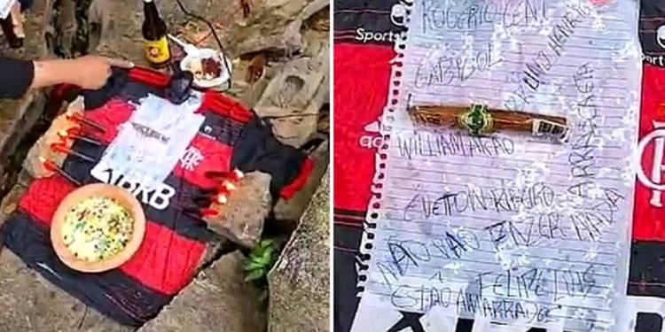 Repórter encontra ‘macumba’ para derrota do Flamengo diante do Inter após jogadores se lesionarem