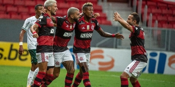 Juntos, Arrascaeta, Gabigol e Bruno Henrique já marcaram 155 gols pelo Flamengo