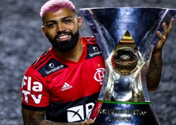 Gabigol humilha Galhardo após bicampeonato do Flamengo: ‘Não foi campeão e não foi artilheiro’