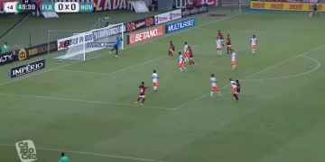 Assista ao gol antológico do garoto Max que deu vitória ao Flamengo no Carioca e foi aplaudido por dirigentes