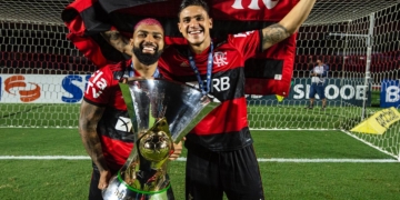 Pedro fala sobre ser titular ao lado de Gabigol: ‘treinamos juntos’