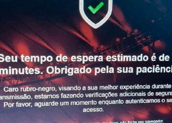 Problemas com a FlaTV+ persistem durante a partida deste sábado e rubro-negros ficam indignados com o Flamengo