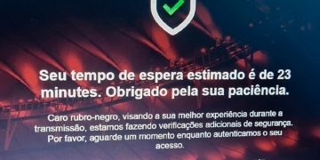 Problemas com a FlaTV+ persistem durante a partida deste sábado e rubro-negros ficam indignados com o Flamengo