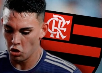Joia do futebol paraguaio assina contrato e empresários comemoram: ‘Poderoso Flamengo’