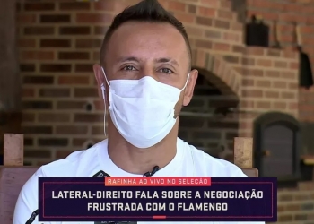 Rafinha diz que receberia qualquer salário para jogar no Flamengo: ‘Eu nem sabia o que ia receber, claramente eu ia aceitar’